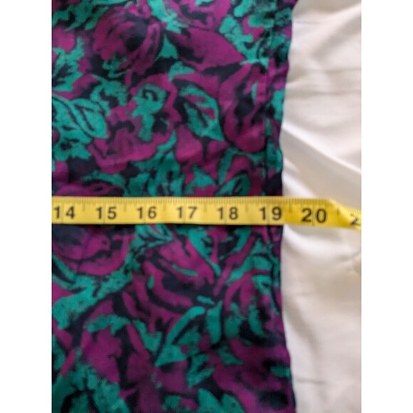 VTG Pendleton Country Sophisticates Blouse Women Sz 14P MultiFloral Cottagecore - Picture 15 of 16